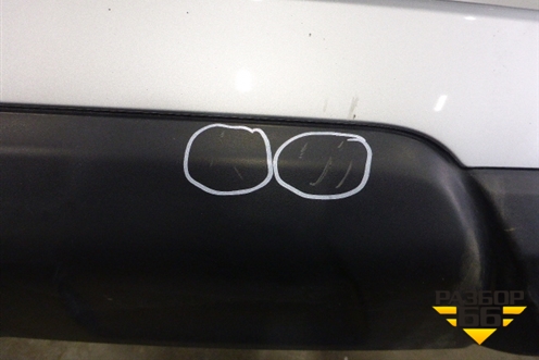 Бампер задний (до 2018г) (850224CN0H) для Nissan X-Trail (Т32) с 2014г (Хтраил)