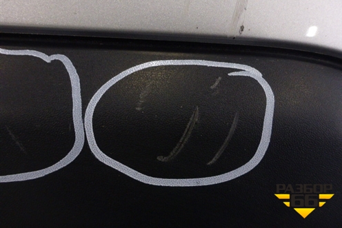 Бампер задний (до 2018г) (850224CN0H) для Nissan X-Trail (Т32) с 2014г (Хтраил)