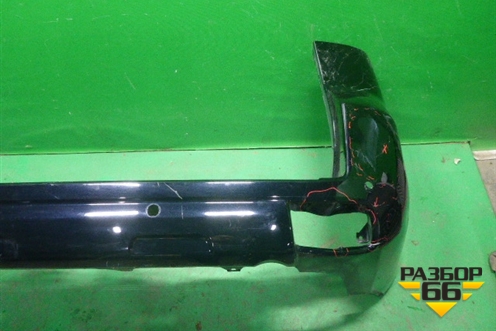 Бампер задний (до 2017г под парктроник) (5215960500) для Toyota Land Cruiser Prado(150) с 2009г (Ленд Крузер Прадо)