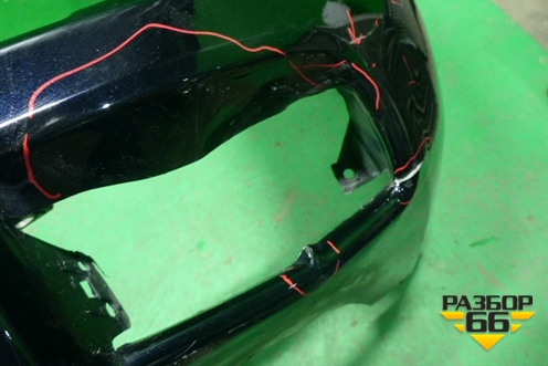 Бампер задний (до 2017г под парктроник) (5215960500) для Toyota Land Cruiser Prado(150) с 2009г (Ленд Крузер Прадо)