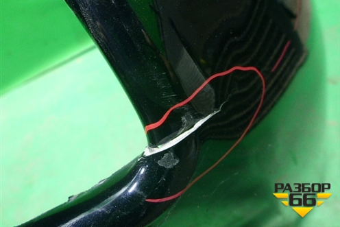 Бампер задний (до 2017г под парктроник) (5215960500) для Toyota Land Cruiser Prado(150) с 2009г (Ленд Крузер Прадо)