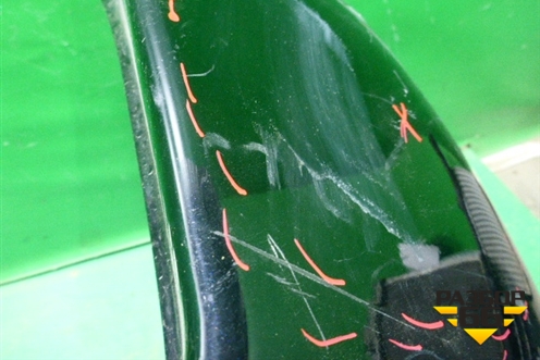 Бампер задний (до 2017г под парктроник) (5215960500) для Toyota Land Cruiser Prado(150) с 2009г (Ленд Крузер Прадо)