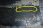 Защита антигравийная левая (задняя) (BP4K56121) для Mazda Mazda 3 (BK) с 2003-2009г