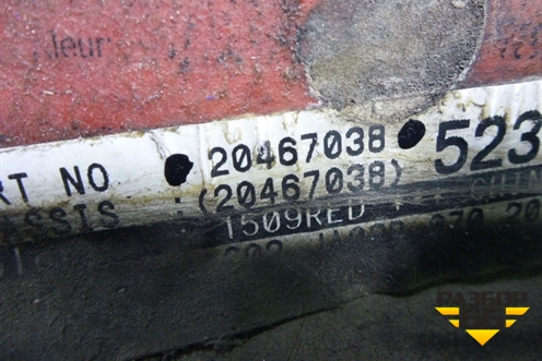 Накладка двери правой  (продолжение двери) (20467038) для Volvo  TRUCK FH с 2008-2013г