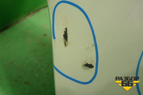 Бампер задний (Под парктроник) (5NU807420) для Volkswagen Tiguan с 2011-2016г (Тигуан)