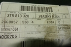 Кузовной элемент (панель правого фонаря новый) (3T0813328) для Skoda Superb с 2008-2015г