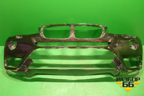 Бампер передний (после 2014г под омыватели) (51117338534) для BMW X3 F25 с 2010-2017г (Х3 Ф25)