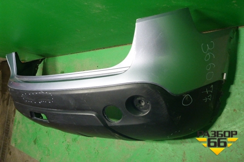 Бампер задний (85022JD00H) для Nissan Qashqai (J10E) с 2006-2013г