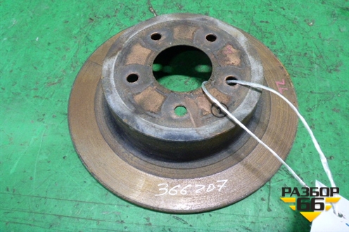 Диск тормозной задний для Nissan Qashqai (J10E) с 2006-2013г