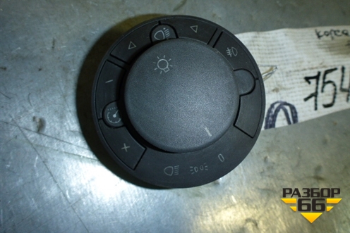 Модуль управления света фар (13249396) для Opel Corsa D с 2006-2014г