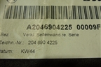 Обшивка багажника правая (седан) (A2046904225) для Mercedes Benz C-Klass W204 с 2007-2014г