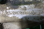 Кронштейн двигателя левый (1.8л M271952) (A2712231904) для Mercedes Benz C-Klass W204 с 2007-2014г