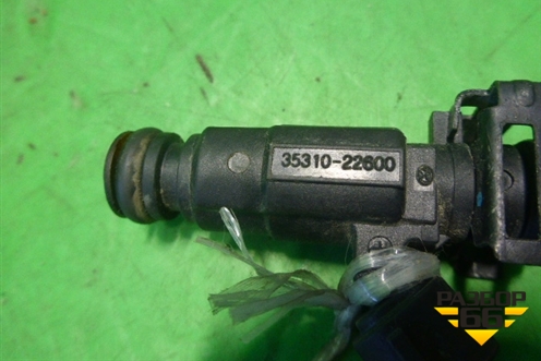 Форсунка инжекторная электрическая (1.5л G4EC) (3531022600) для Hyundai Aсcent с 2000г