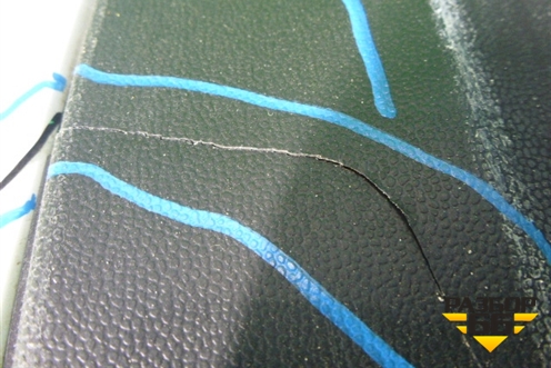 Бампер задний (после 2014г под парктроник) (A1668859925) для Mercedes Benz ML-Klass W166 c 2011г (МЛ)