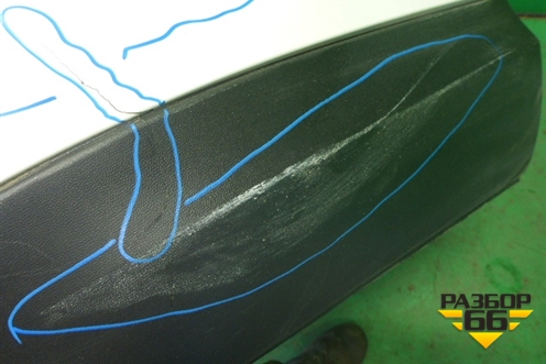 Бампер задний (после 2014г под парктроник) (A1668859925) для Mercedes Benz ML-Klass W166 c 2011г (МЛ)