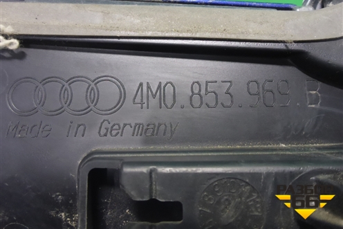 Накладка двери задней левой (S-Line) (4M0853969G) для Audi Q7 c 2015г