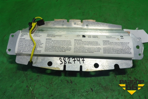 Подушка безопасности пассажирская в торпедо (2406447) для BMW X5 E70 с 2007-2013г
