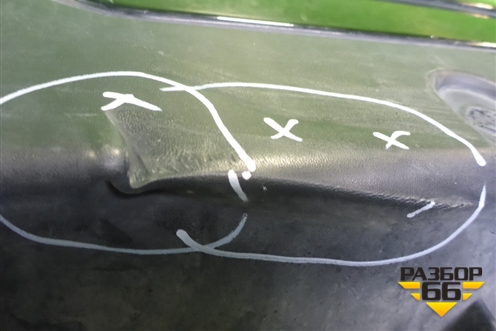 Бампер передний (до 2017г) (62022BM92H) для Nissan Qashqai (J11E) с 2013г (Кашкай)