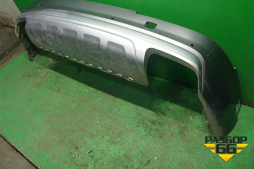 Бампер задний нижняя часть (до 2019г под парктроник) (4M0807527C) для Audi Q7 c 2015г (Ку 7)