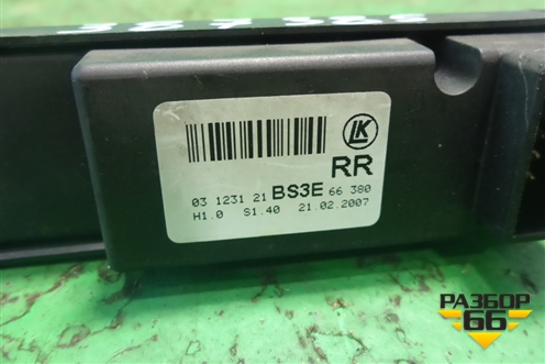 Кнопка стеклоподъёмника (задняя правая) (BS3E66380) для Mazda Mazda 3 (BK) с 2003-2009г 