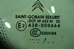 Стекло глухое левое (заднее лифтбек) (8569GK) для Citroen C5 с 2005-2008г