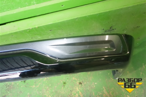 Накладка заднего бампера (после 2015г executive) (76871D8010) для Toyota Land Cruiser (200) с 2008г (Ленд Крузер)