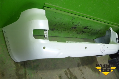 Бампер задний (после 2015г под парктроник) (5215960740) для Toyota Land Cruiser (200) с 2008г (Ленд Крузер)