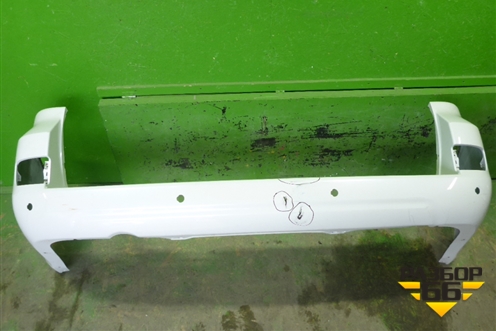 Бампер задний (после 2015г под парктроник) (5215960740) для Toyota Land Cruiser (200) с 2008г (Ленд Крузер)