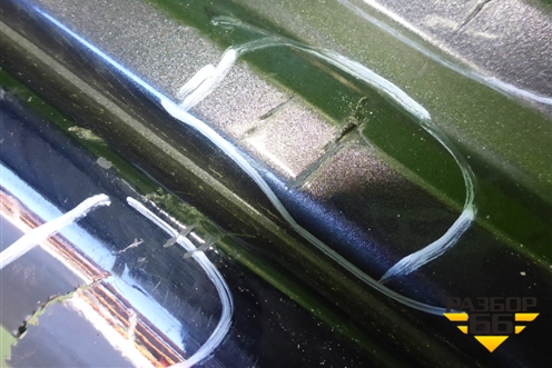 Накладка заднего бампера (после 2015г Executive) (76871D8010) для Toyota Land Cruiser (200) с 2008г (Ленд Крузер)