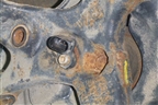 Кулак задний правый для Audi A3 (8PA) 2003-2013г Sportback
