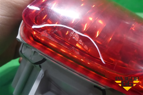 Фонарь в задний бампер левый (после 2015г) (8145660070) для Toyota Land Cruiser (200) с 2008г (Ленд Крузер)