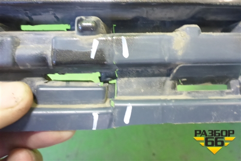 Бампер задний (после 2015г под парктроник) (7P6807421D) для Volkswagen Touareg с 2010-2018г (Туарег)