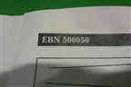Накладка на подножку (комплект) (новые короткая база) (EBN500050) для Land Rover Defender с 2007-2016г