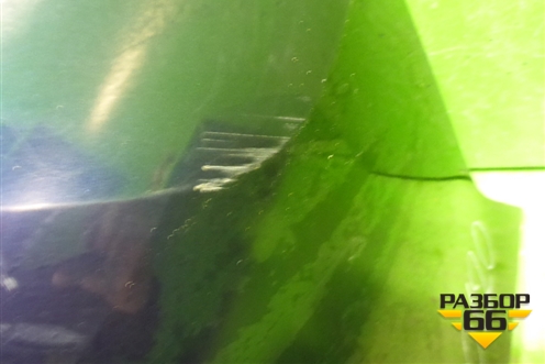 Бампер задний (под парткроник) (60U807421B) для Skoda Rapid с 2013г