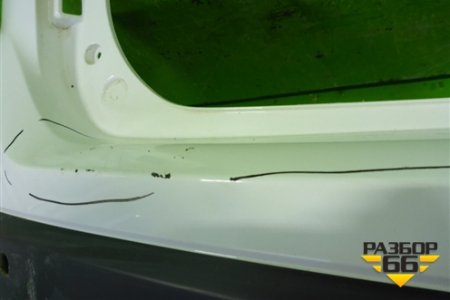 Бампер задний (после 2015г под парктроник и накладку) (6410D278ZZ) для Mitsubishi Outlander с 2012-2024г (Аутлендер)