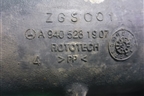 Патрубок воздушного фильтра  (OM457LA) (A9405281907) для Mercedes Benz  TRUCK Axor 2 с 2004г
