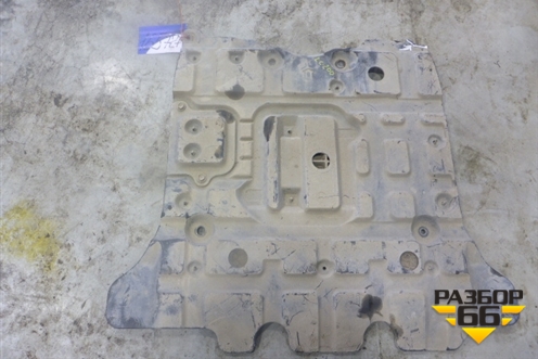 Защита картера двигателя (задняя часть) (5142060090) для Toyota Land Cruiser (200) с 2008г (Ленд Крузер)