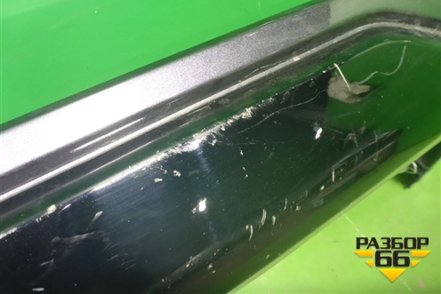 Накладка заднего бампера (после 2015г Executive) (76871D8010) ( 76871D8020) для Toyota Land Cruiser (200) с 2008г (Ленд Крузер)