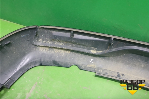 Накладка заднего бампера (после 2015г Executive) (76871D8010) ( 76871D8020) для Toyota Land Cruiser (200) с 2008г (Ленд Крузер)