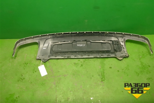 Юбка заднего бампера (4M0807521) для Audi Q7 c 2015г
