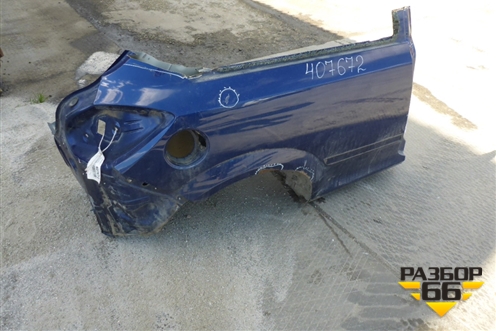 Крыло заднее правое (3х дверный хетчбэк) для Opel Astra H с 2004-2015г
