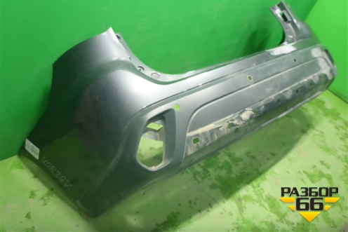 Бампер задний (после 2015г под накладку под парктроник) (6410D278ZZ) для Mitsubishi Outlander с 2012-2024г (Аутлендер)