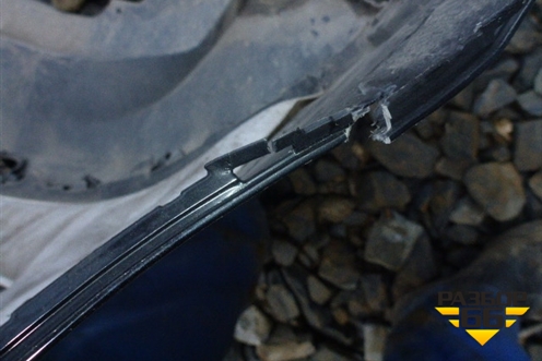 Бампер задний (Под парктроник) для Volkswagen Tiguan с 2011-2016г (Тигуан)