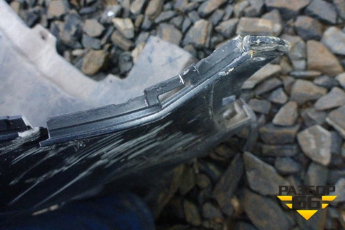 Бампер задний (Под парктроник) для Volkswagen Tiguan с 2011-2016г (Тигуан)