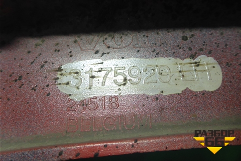Накладка кабины левая  (продолжение кабины) (3175929) для Volvo  TRUCK FH с 2008-2013г