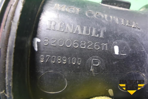 Заслонка дроссельная механическая (1.4л K7JA710) (8200682611) для Renault Logan с 2004-2015г