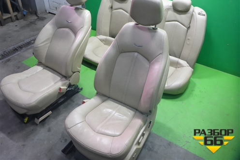 Сиденья комплект (AIR BAG подогрев электропривод) для Cadillac CTS с 2008-2013г (ЦТС)