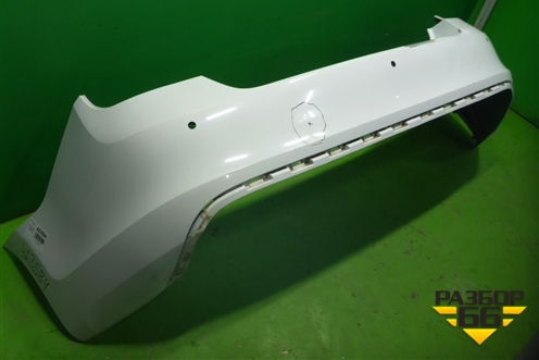 Бампер задний (под парктроник) (60U807421B) для Skoda Rapid с 2013г