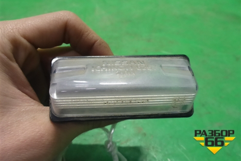 Фонарь подсветки номера (седан) для Nissan Tiida (C11X) с 2004-2013г