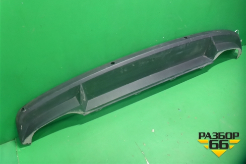 Юбка заднего бампера (под парктроник) (5E5807521H) для Skoda Octavia (A7) с 2013г (Октавия)